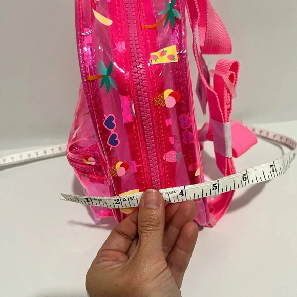 Claire’s bundle with backpack, 3 bracelets, 6 hair clips, pen and earrings - Picture 13 of 13